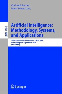 Artificial Intelligence: Methodology, Systems, and Applications - Bussler, Christoph / Fensel, Dieter (eds.)