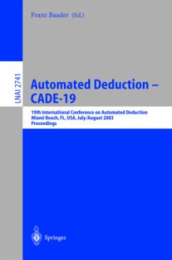 Automated Deduction - CADE-19 - Baader, Franz (ed.)