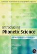 Introducing Phonetic Science - Bild 1