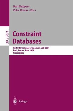 Constraint Databases and Applications - Kuijpers, Bart / Revesz, Peter (eds.)