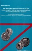 Die politischen Anfänge Oktavians in der Darstellung des Velleius und dessen Verhältnis zur historiographischen Traditio