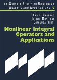 Nonlinear Integral Operators and Applications