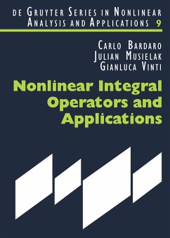 Nonlinear Integral Operators and Applications - Bardaro, Carlo;Musielak, Julian;Vinti, Gianluca