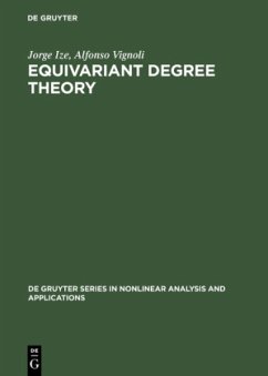 Equivariant Degree Theory - Ize, Jorge;Vignoli, Alfonso