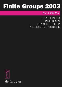 Finite Groups 2003 - Yin Ho, Chat / Sin, Peter / Tiep, Pham Huu / Turull, Alexandre (eds.)