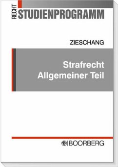 Strafrecht Allgemeiner Teil - Zieschang, Frank