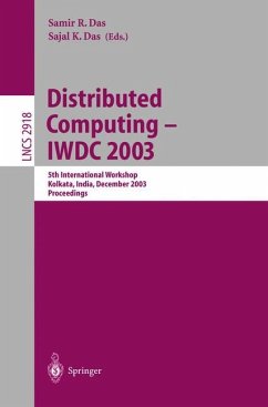 Distributed Computing - IWDC 2003 - Das, Samir R. / Das, Sajal K. (Bearb.)