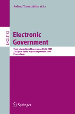 Electronic Government - Traunmüller, Roland (ed.)