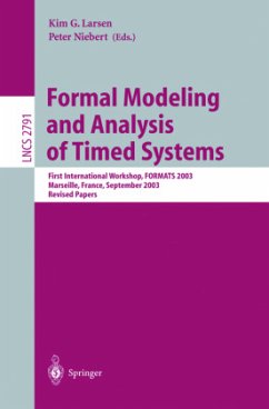 Formal Modeling and Analysis of Timed Systems - Larsen, Kim G. / Niebert, Peter (eds.)