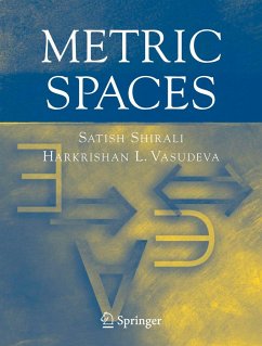 Metric Spaces - Shirali, Satish;Vasudeva, Harkrishan Lal