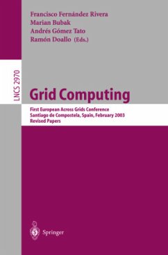 Grid Computing - Fernßndez Rivera, Francisco / Bubak, Marian / Gómez Tato, Andrés / Doallo, Ramón (eds.)