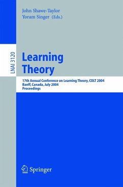 Learning Theory - Shawe-Taylor, John / Singer, Yoram (eds.)