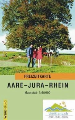 Cover Aare - Jura - Rhein, Freizeitkarte