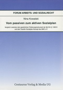 Vom passiven zum aktiven Sozialplan - Kowalski, Nina