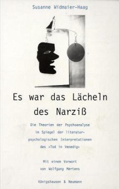 Cover Es war das Lächeln des Narziß