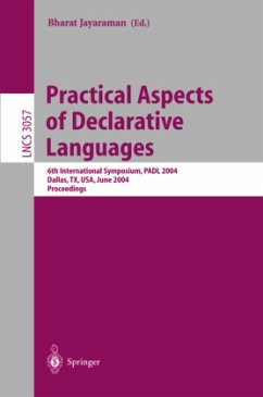 Practical Aspects of Declarative Languages - Jayaraman, Bharat (ed.)