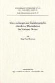 Untersuchungen zur Sozialgeographie christlicher Minderheiten im Vorderen Orient / Tübinger Atlas des Vorderen Orients (TAVO), Beihefte Reihe B, Bd.43