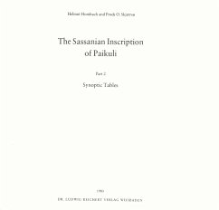 The Sassanian Inscription of Paikuli - Humbach, Helmut; Skjaervoe, Prods O.