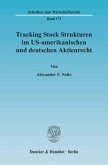 Tracking Stock Strukturen im US-amerikanischen und deutschen Aktienrecht.