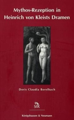 Cover Mythos-Rezeption in Heinrich von Kleists Dramen