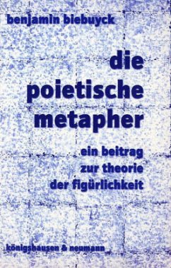 Cover Die poietische Metapher