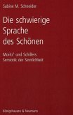 Die schwierige Sprache des Schönen