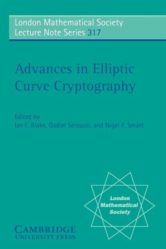 Advances in Elliptic Curve Cryptography - Blake, Ian F. / Seroussi, Gadiel / Smart, Nigel P. (eds.)