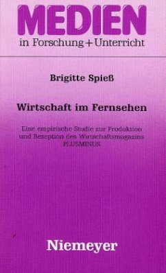 Cover Wirtschaft im Fernsehen