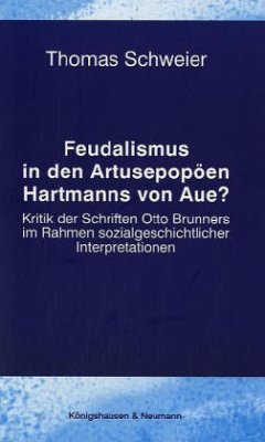 Cover Feudalismus in den Artusepopöen Hartmanns von Aue?