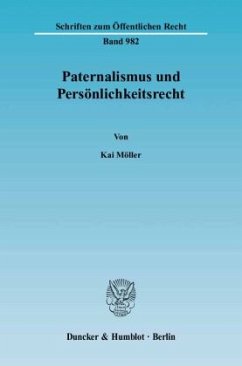 Cover Paternalismus und Persönlichkeitsrecht.
