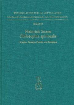 Cover Heinrich Seuses Philosophia spiritualis