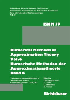 Numerische Methoden der Approximationstheorie. Numerical Methods of Approximation Theory - Collatz, Lothar;Meinardus, Günter;Werner