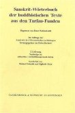 Nachträge zu adharima / avidyabhisamcetana-hetoh / Sanskrit-Wörterbuch der buddhistischen Texte aus den Turfan-Funden 7