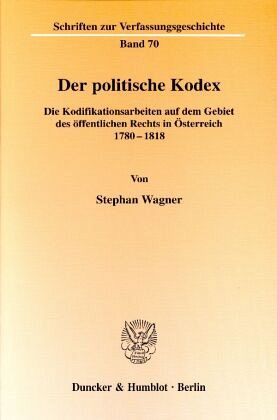 Der politische Kodex. Der politische Kodex.