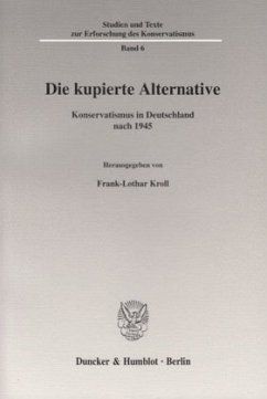 Die kupierte Alternative. - Kroll, Frank-Lothar (Hrsg.)