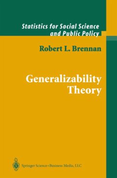 Generalizability Theory - Brennan, Robert L.