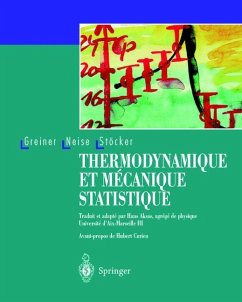 Thermodynamique et mécanique statistique - Greiner, Walter;Neise, Ludwig;Stöcker, Horst