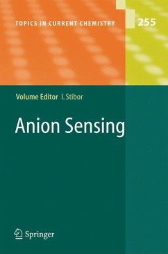 Anion Sensing - Stibor, Ivan (Volume ed.)