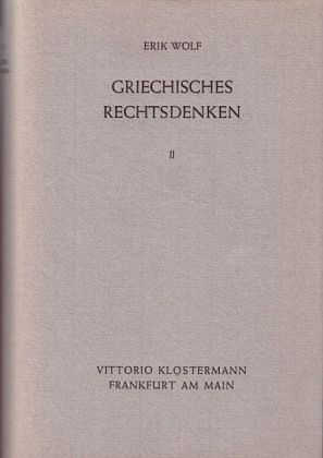 Griechisches Rechtsdenken