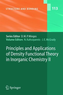 Principles and Applications of Density Functional Theory in Inorganic Chemistry II - Kaltsoyannis, Nikolas / McGrady, John E. (eds.)