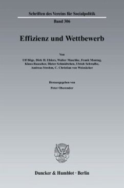 Effizienz und Wettbewerb. - Oberender, Peter (Hrsg.)
