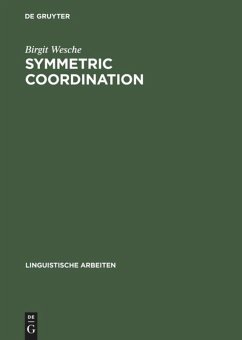 Symmetric Coordination - Wesche, Birgit
