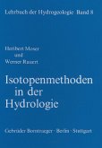 Lehrbuch der Hydrogeologie / Isotopenmethoden in der Hydrologie / Lehrbuch der Hydrogeologie Bd.8