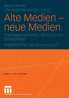 Alte Medien ¿ neue Medien - Arnold, Klaus (Hrsg.)