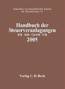 Cover Handbuch der Steuerveranlagungen 2005