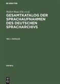 Gesamtkatalog der Sprachaufnahmen des Deutschen Spracharchivs