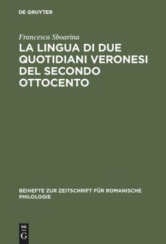 La lingua di due quotidiani veronesi del secondo Ottocento