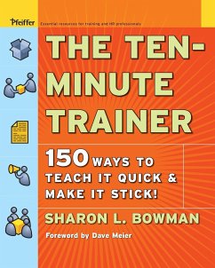 The Ten-Minute Trainer - Bowman, Sharon L.