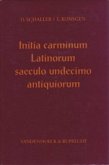 Initia carminum Latinorum saeculo undecimo antiquiorum. Supplementband