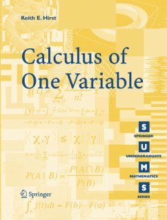 Calculus of One Variable - Hirst, K.E.